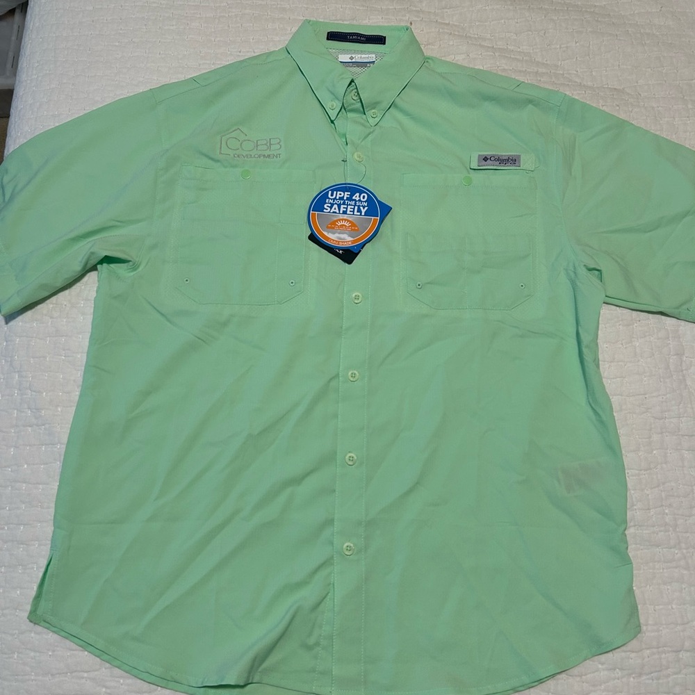 Columbia Men's Green Shirt